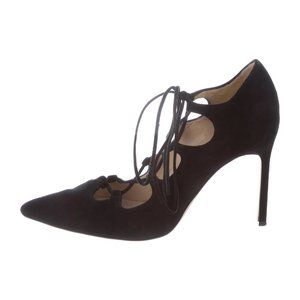 MANOLO BLAHNIK Suede Pumps Size: 10 | IT 40